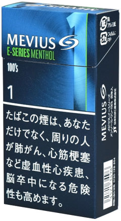 Mevius E系列薄荷醇1个100s